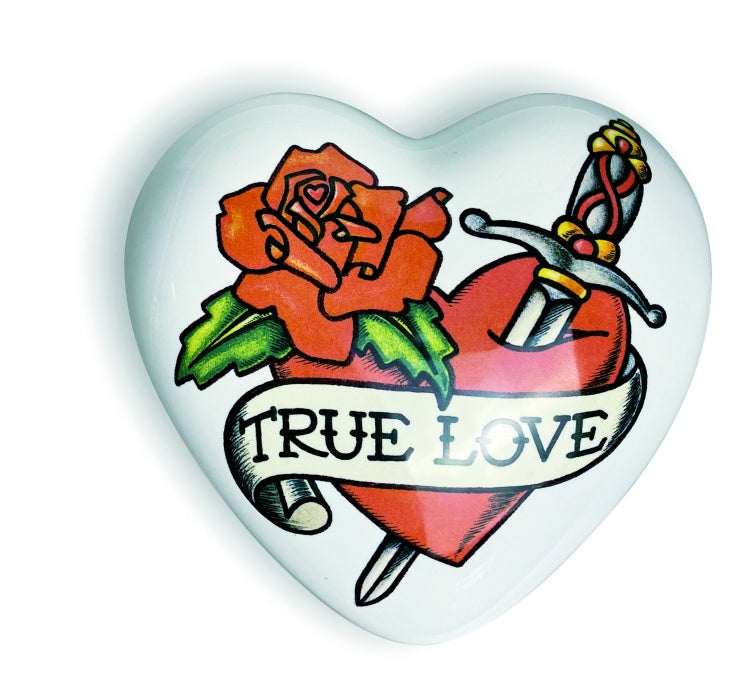 Cuore in ceramica “true love”