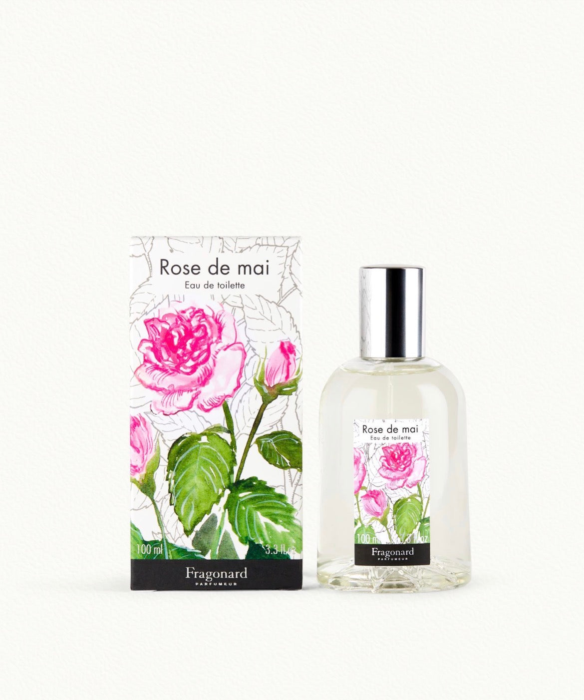 Fragonard Rose de Mai (rosa di maggio) - Eau de Toilette 100 ml