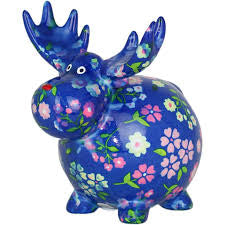 Salvadanaio alce ''Randolph'' in ceramica Pomme Pidou